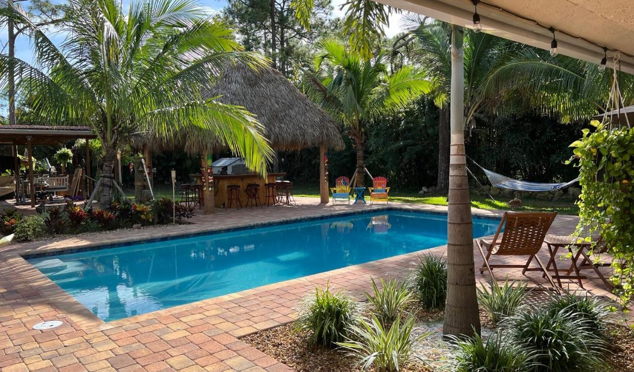 Private Tropical Paradise Guesthouse! Loxahatchee Exterior foto