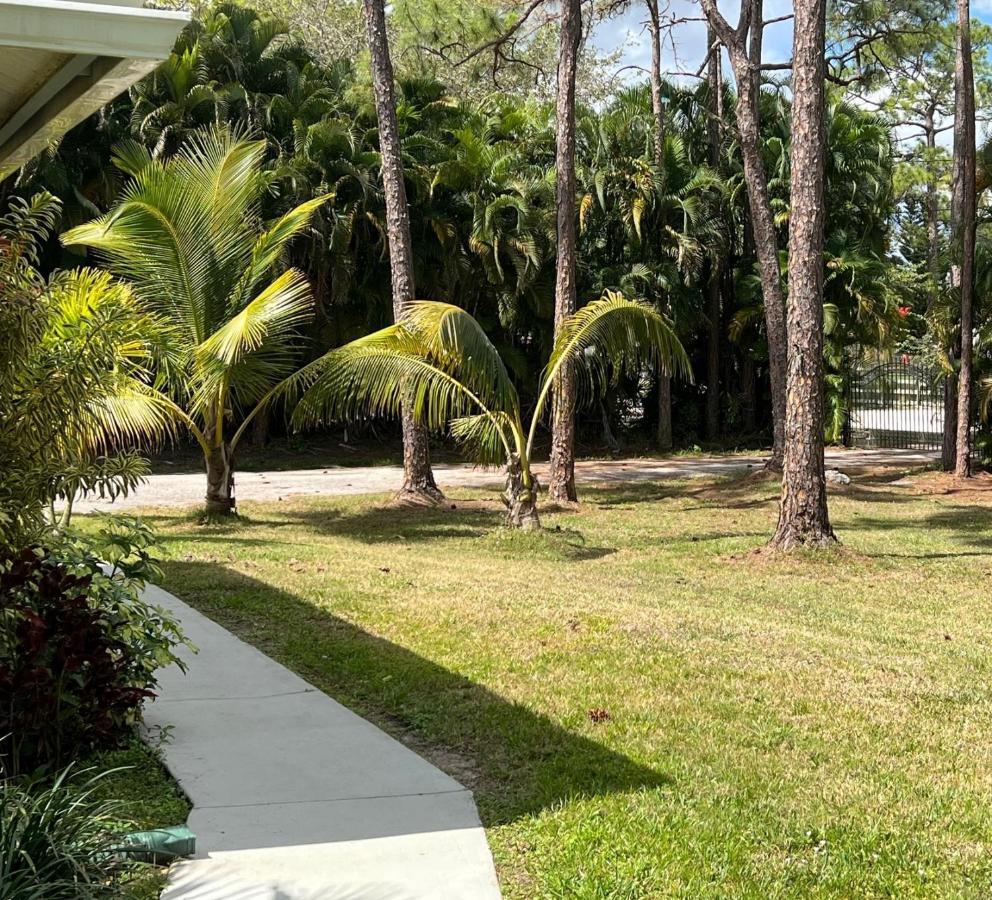 Private Tropical Paradise Guesthouse! Loxahatchee Exterior foto